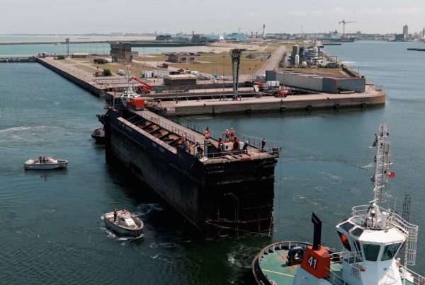 Porte Charles de Gaulle - Pilotage de Dunkerque