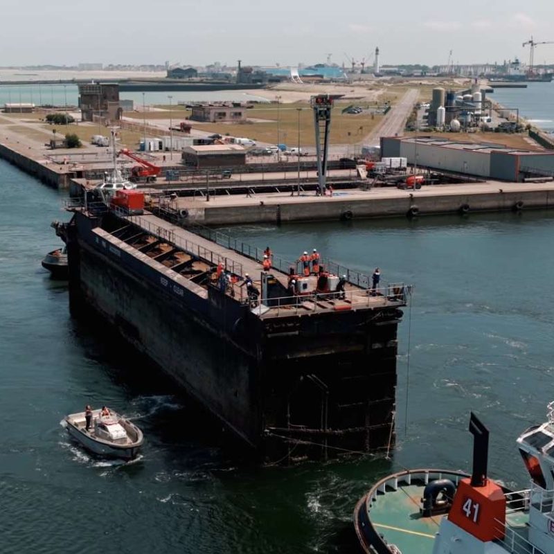 Porte Charles de Gaulle - Pilotage de Dunkerque