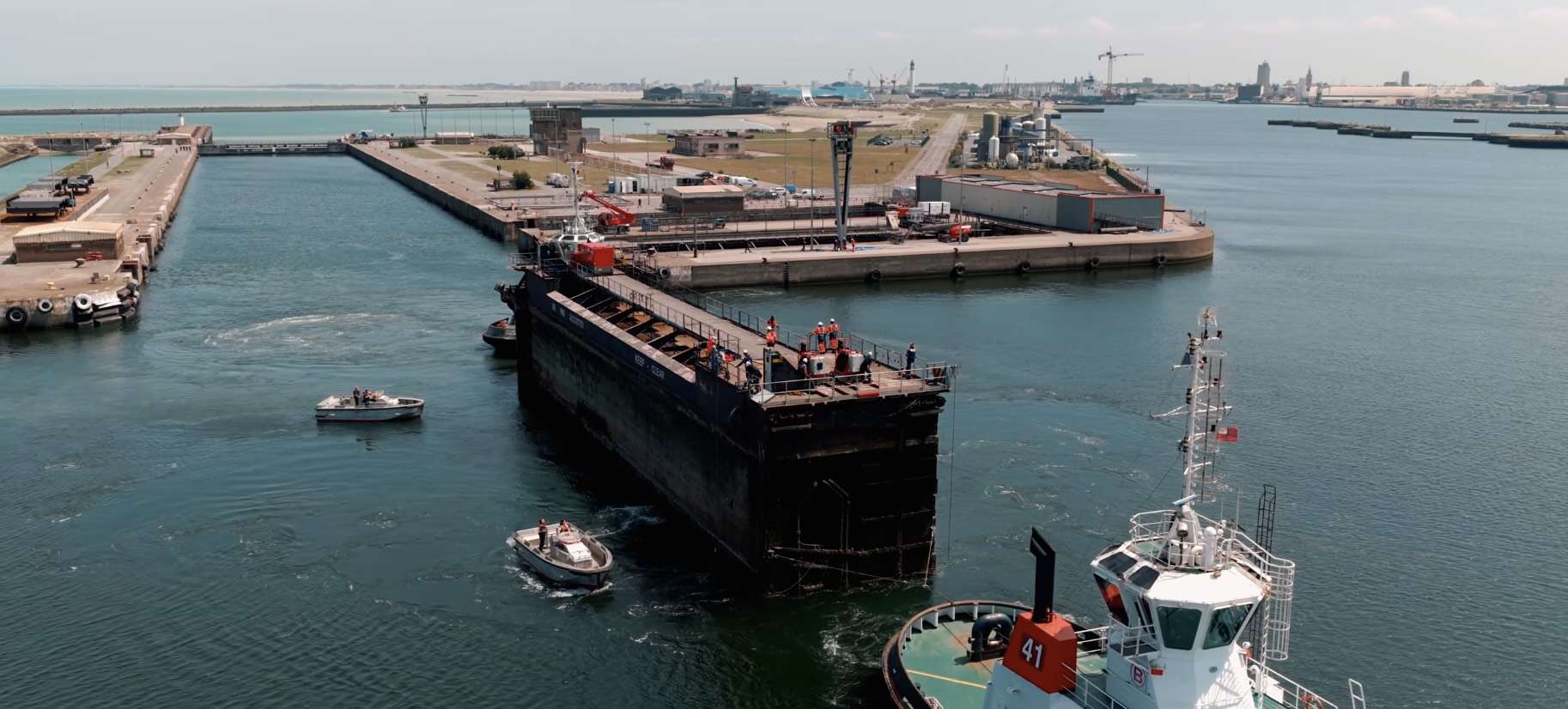 Porte Charles de Gaulle - Pilotage de Dunkerque